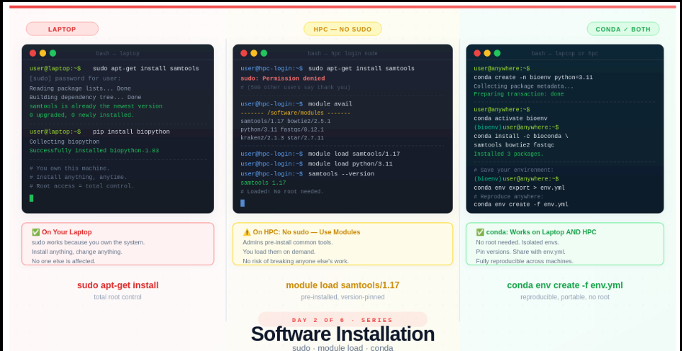 Laptop vs HPC: Scaling Computational Biology